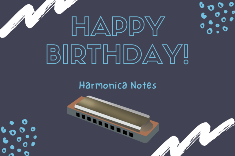 Harmonica Notes: Happy Birthday